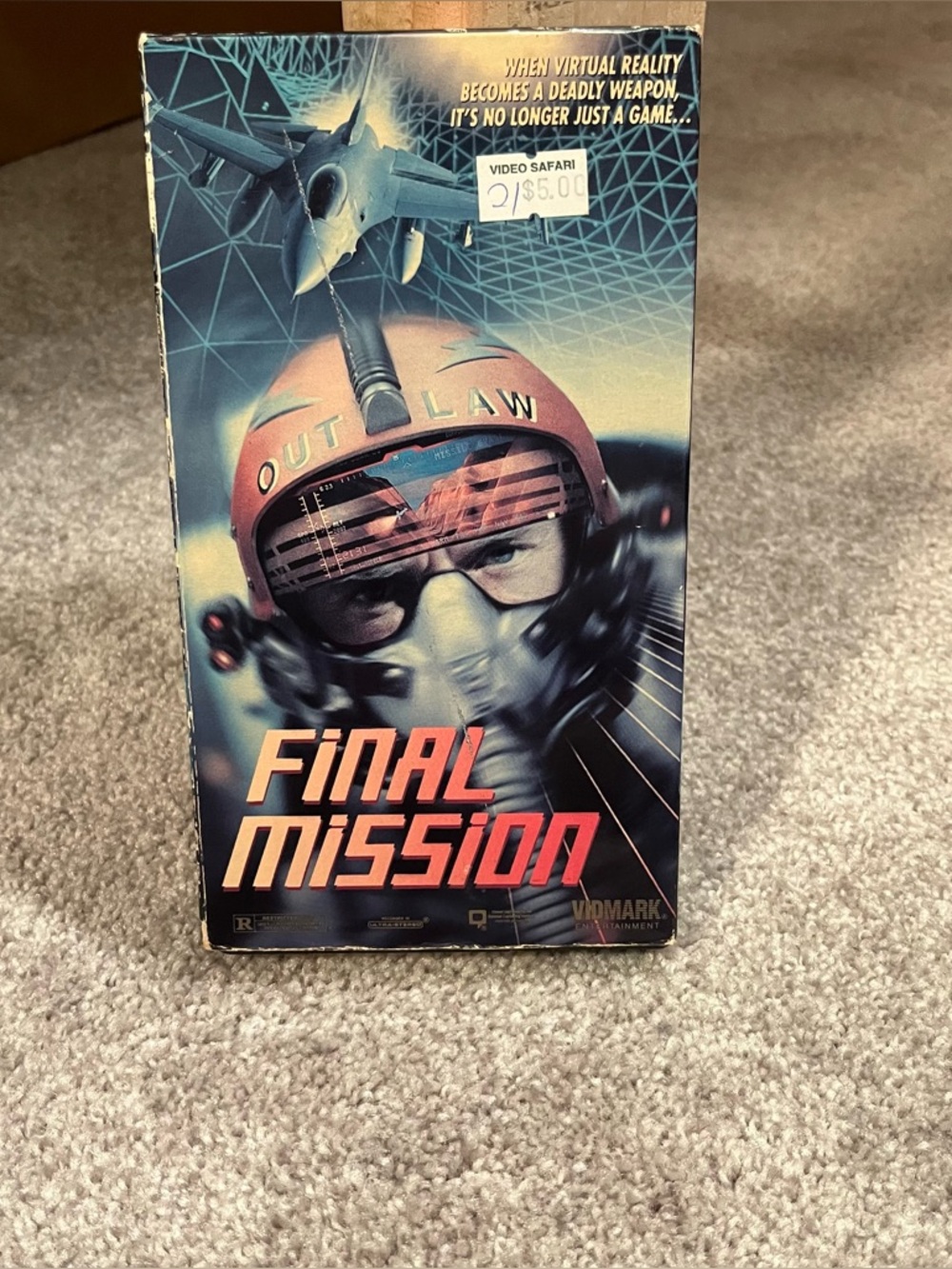 Final Mission (1994 VHS) 90s Tested And Working Action Sci-fi Thriller